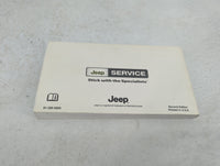 2005 Jeep Grand Cherokee Owners Manual Book Guide P/N:81-326-0554 OEM Used Auto Parts - Oemusedautoparts1.com