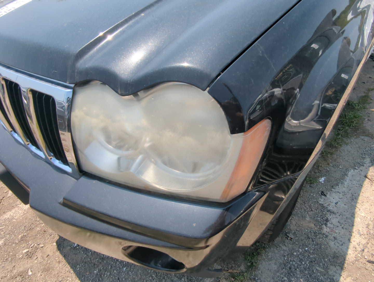 2005-2007 Jeep Grand Cherokee Driver Left Oem Head Light Headlight Lamp - Oemusedautoparts1.com