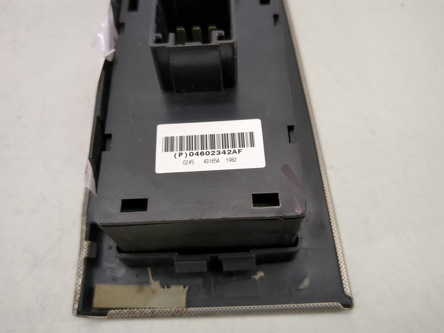 2005 Jeep Grand Cherokee Master Power Window Switch Replacement Driver Side Left P/N:P04602342AF Fits Fits 2004 OEM Used Aut