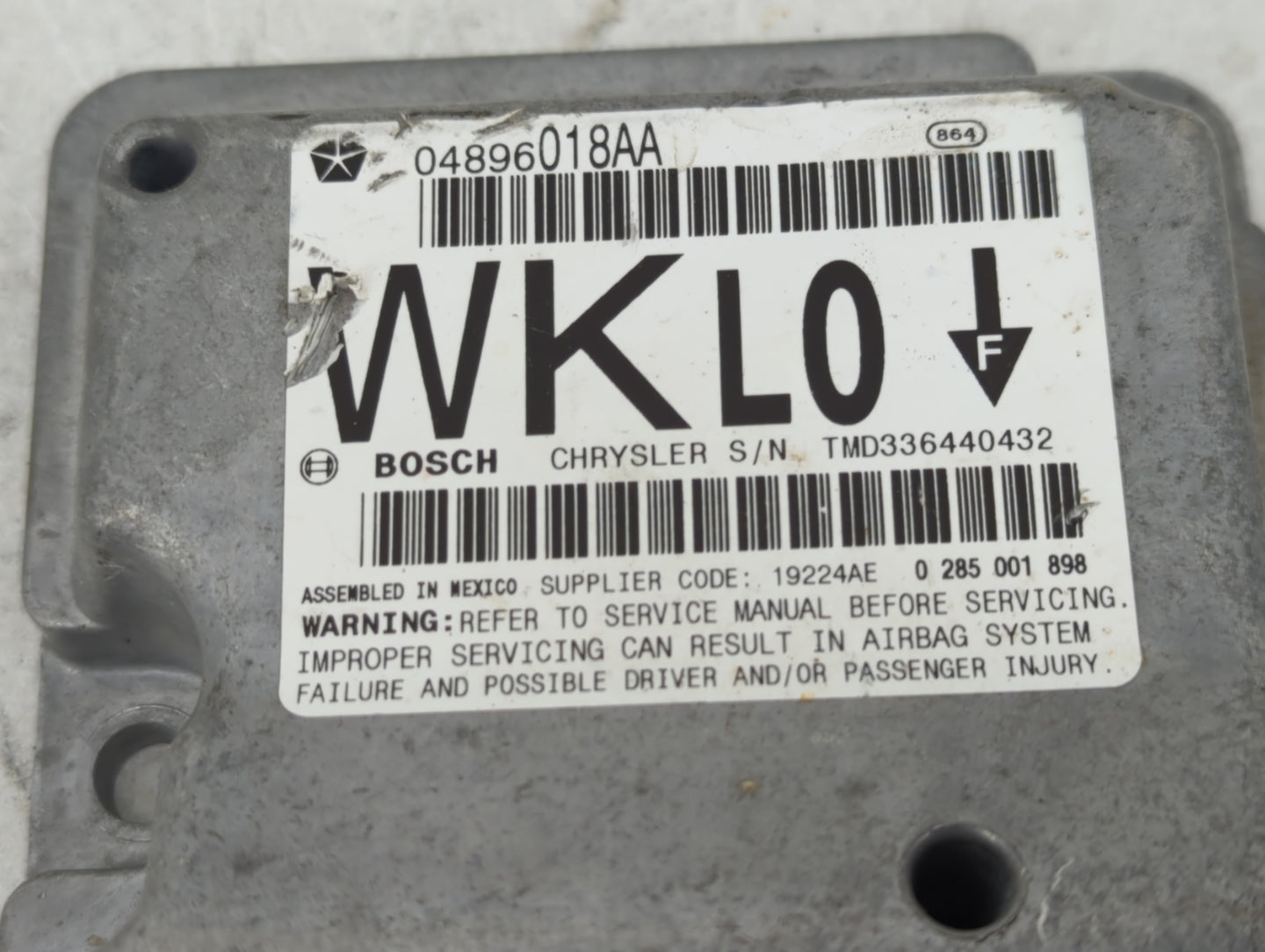 Jeep Grand Cherokee Engine Control Computer Ecu Pcm Ecm Pcu Oem - Oemusedautoparts1.com