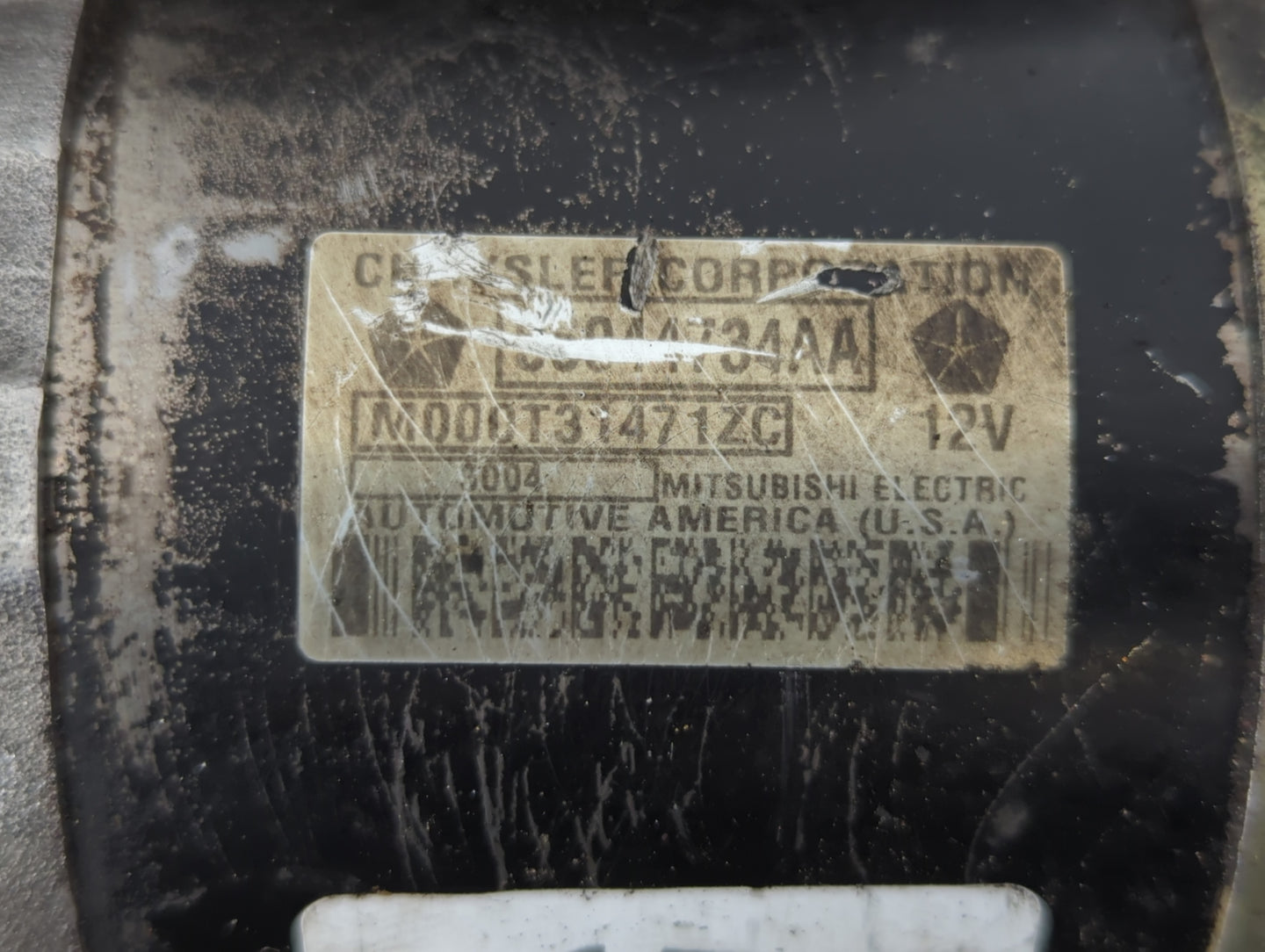 2005-2010 Jeep Grand Cherokee Car Starter Motor Solenoid OEM P/N:M000T31471ZC Fits Fits 2005 2006 2007 2008 2009 2010 OEM Us