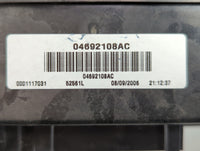 2005 Jeep Grand Cherokee Fusebox Fuse Box Relay Module Tipm 04692108ac - Oemusedautoparts1.com