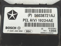 2005-2006 Jeep Grand Cherokee PCM Engine Control Computer ECU ECM PCU OEM P/N:56038721AJ Fits Fits 2005 2006 OEM Used Auto P