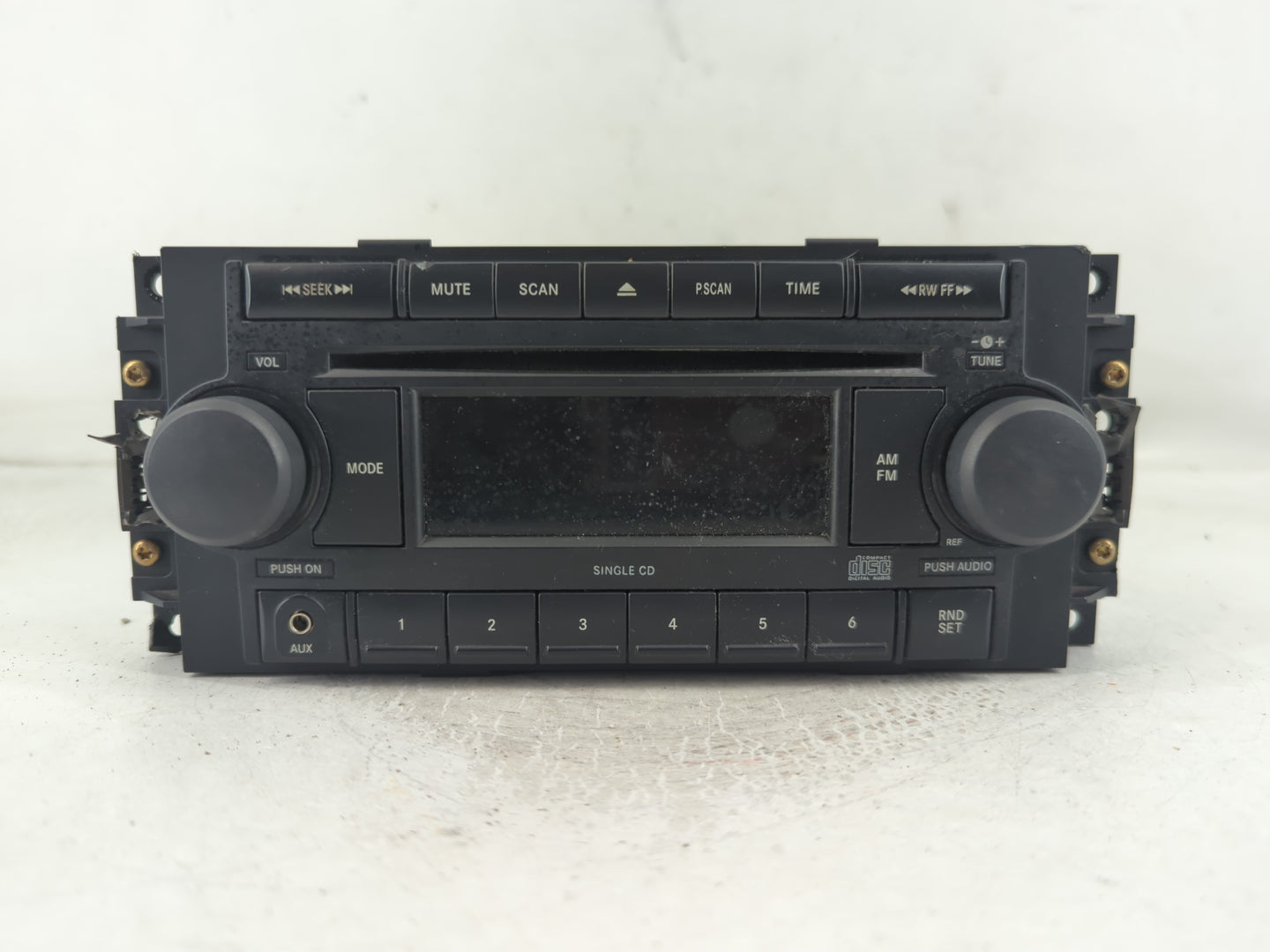 2005-2006 Jeep Grand Cherokee Radio AM FM Cd Player Receiver Replacement P/N:P05064173AH Fits Fits 2004 2005 2006 2007 OEM U