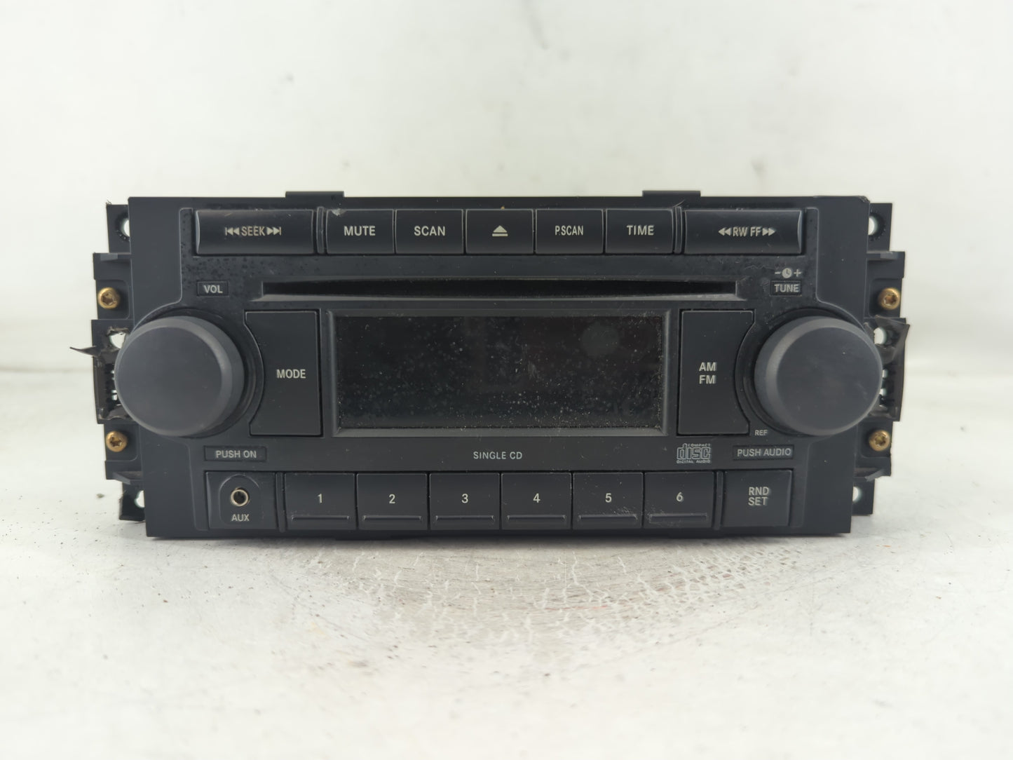 2005-2006 Jeep Grand Cherokee Radio AM FM Cd Player Receiver Replacement P/N:P05064173AH Fits Fits 2004 2005 2006 2007 OEM U