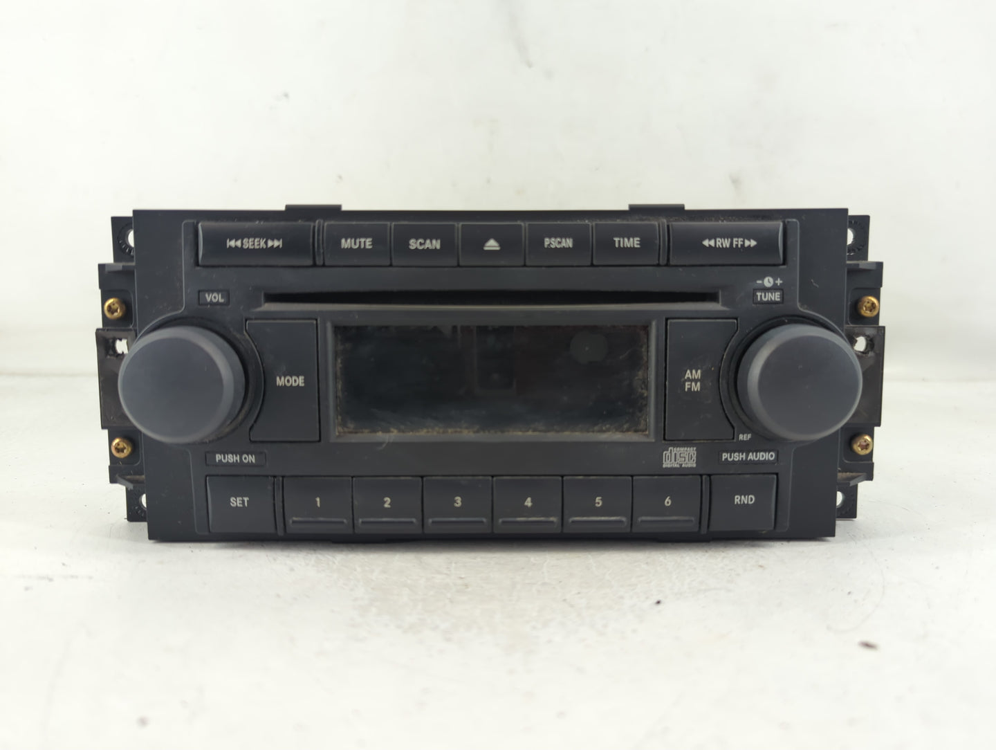 2005-2006 Jeep Grand Cherokee Radio AM FM Cd Player Receiver Replacement P/N:P05091710AG Fits Fits 2004 2005 2006 2007 OEM U