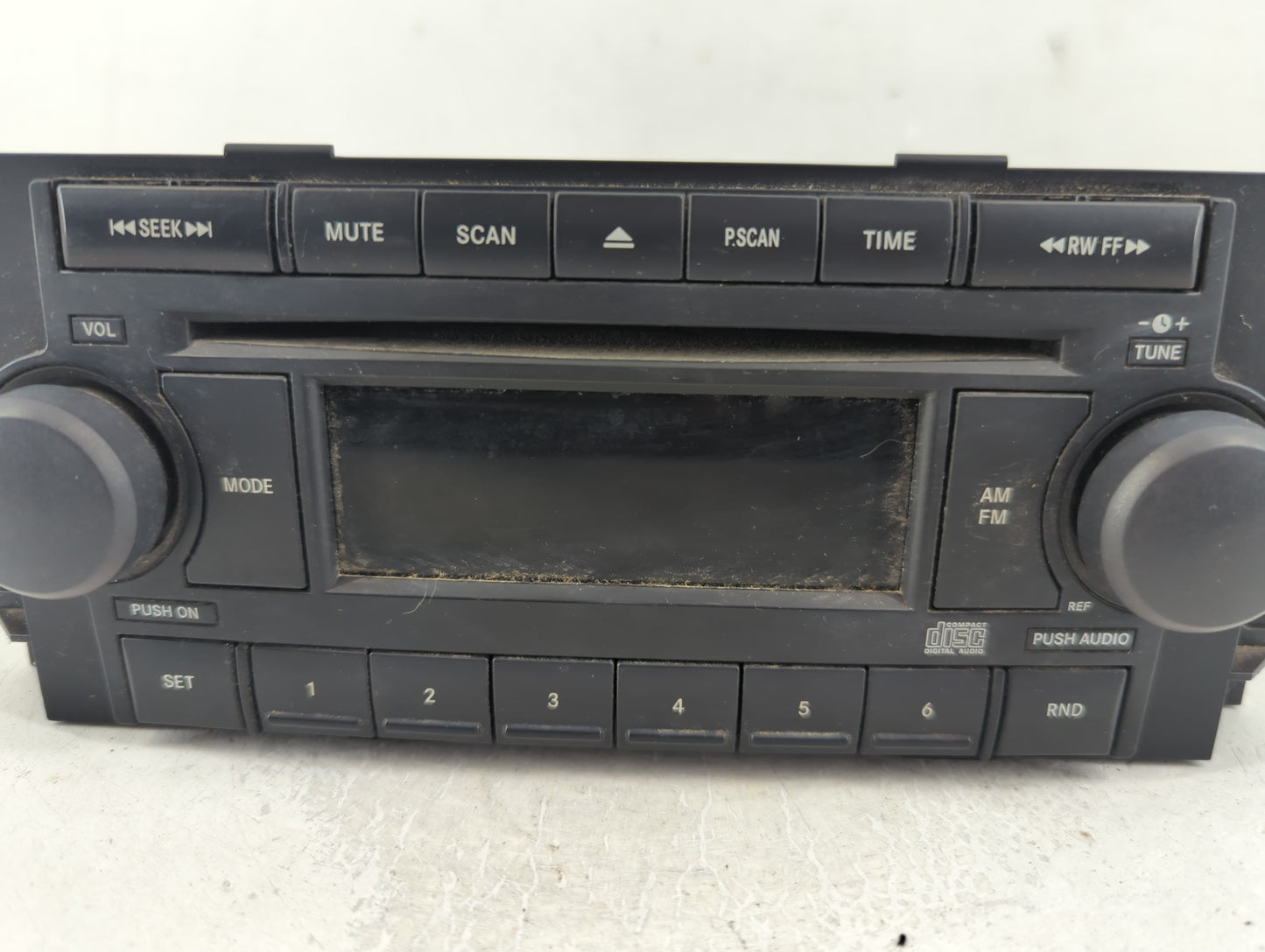 2005-2006 Jeep Grand Cherokee Radio AM FM Cd Player Receiver Replacement P/N:P05091710AG Fits Fits 2004 2005 2006 2007 OEM U