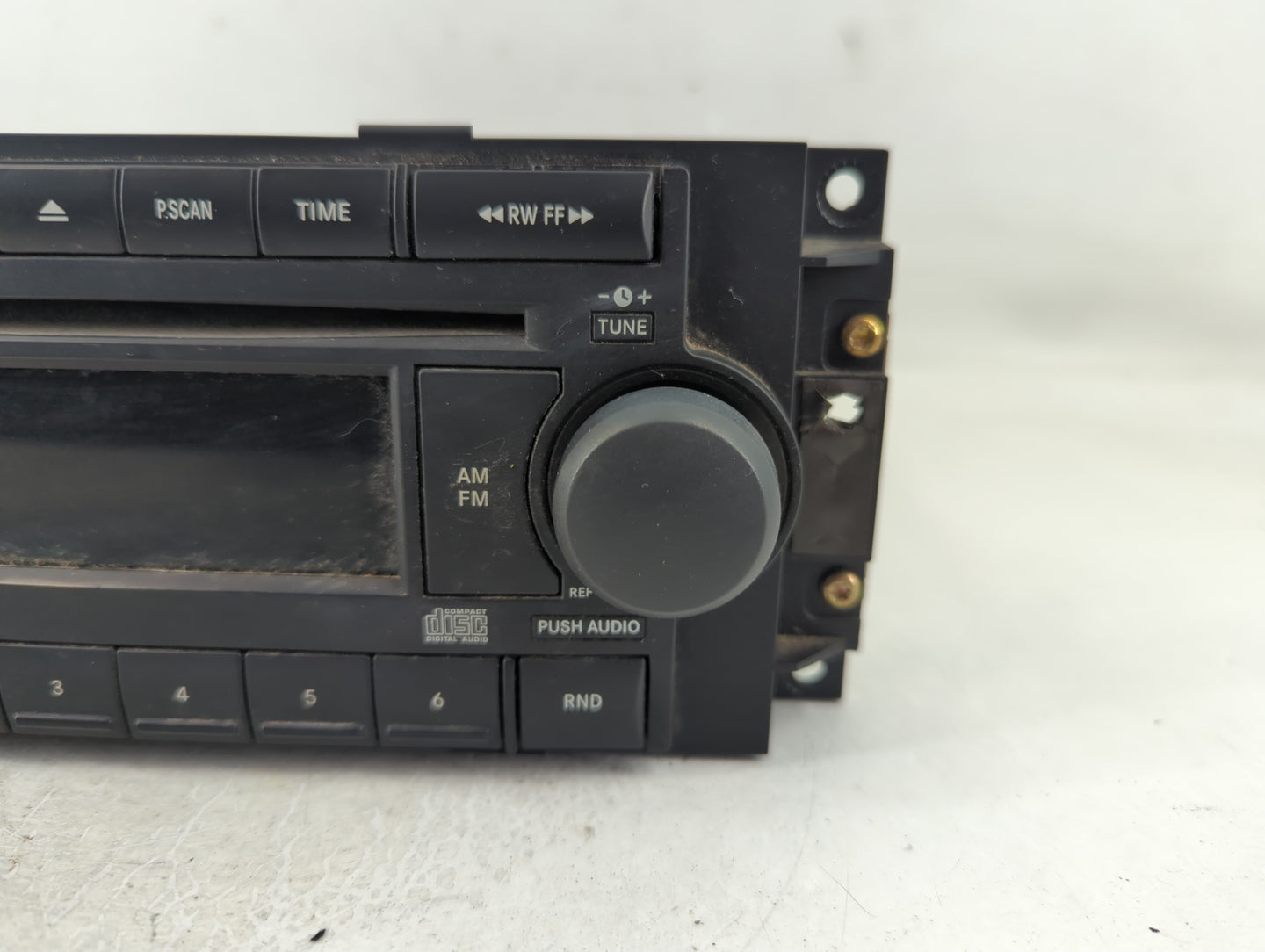 2005-2006 Jeep Grand Cherokee Radio AM FM Cd Player Receiver Replacement P/N:P05091710AG Fits Fits 2004 2005 2006 2007 OEM U
