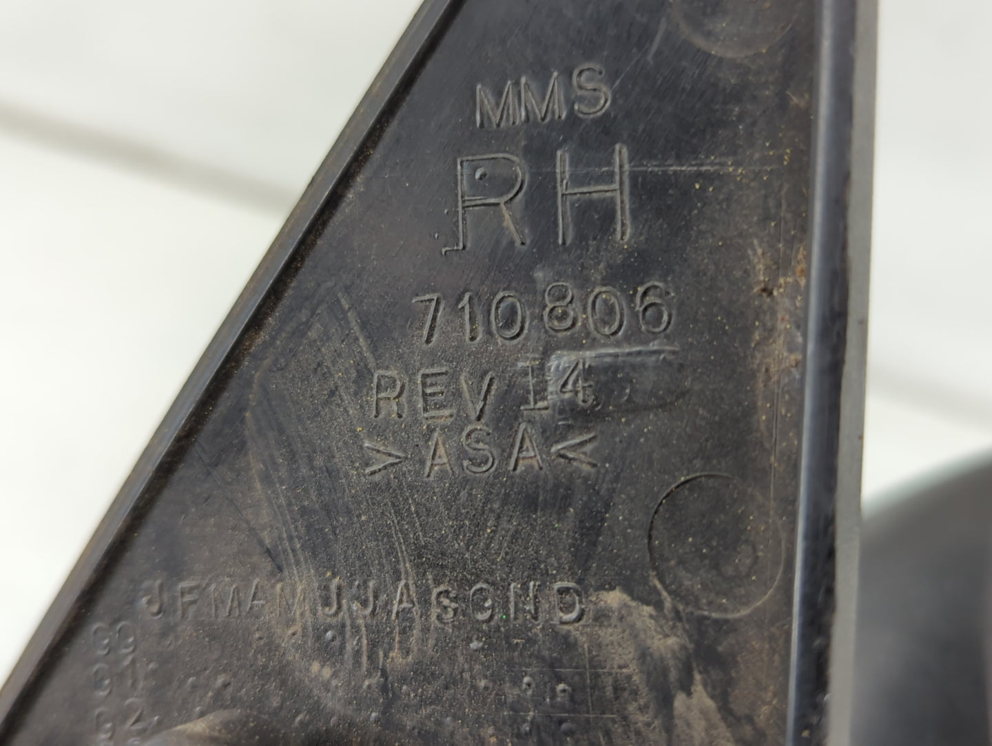 2002-2007 Jeep Liberty Passenger Side View Mirror - Right Door Mirror OEM Used - Oemusedautoparts1.com