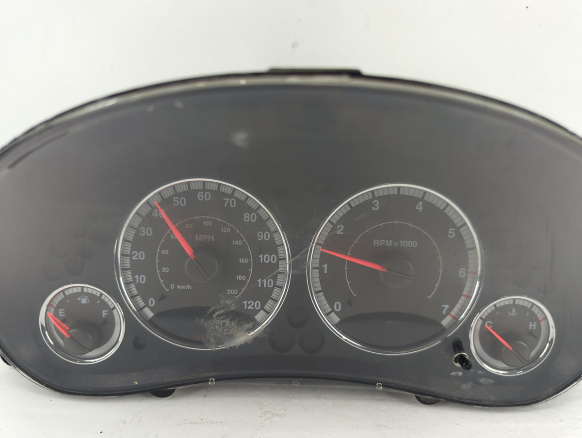 2005 Jeep Liberty Instrument Cluster Speedometer Gauges P/N:04828935AB Miles:111K Fits OEM Used Auto Parts - Oemusedautopart