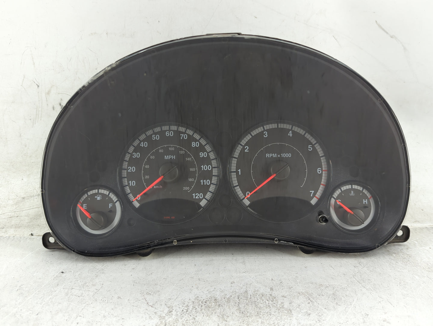 2005 Jeep Liberty Instrument Cluster Speedometer Gauges P/N:P56010528AF 04828962AB Fits OEM Used Auto Parts - Oemusedautopar