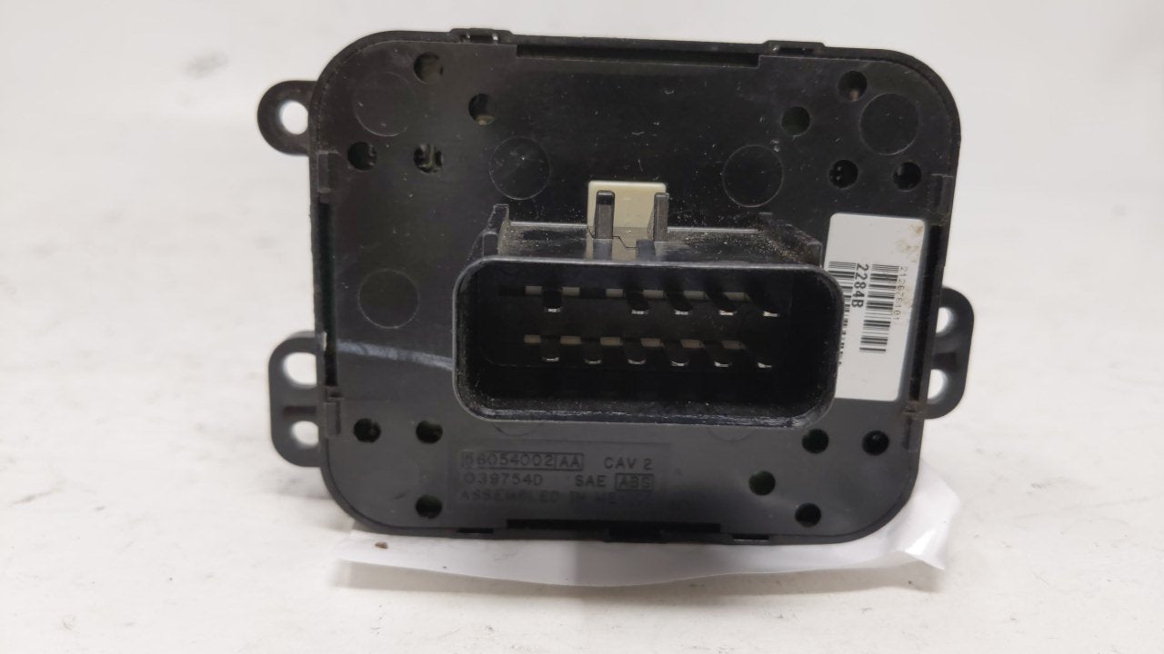 2004-2007 Jeep Liberty Master Power Window Switch Replacement Driver Side Left Fits Fits 2004 2005 2006 2007 OEM Used Auto P
