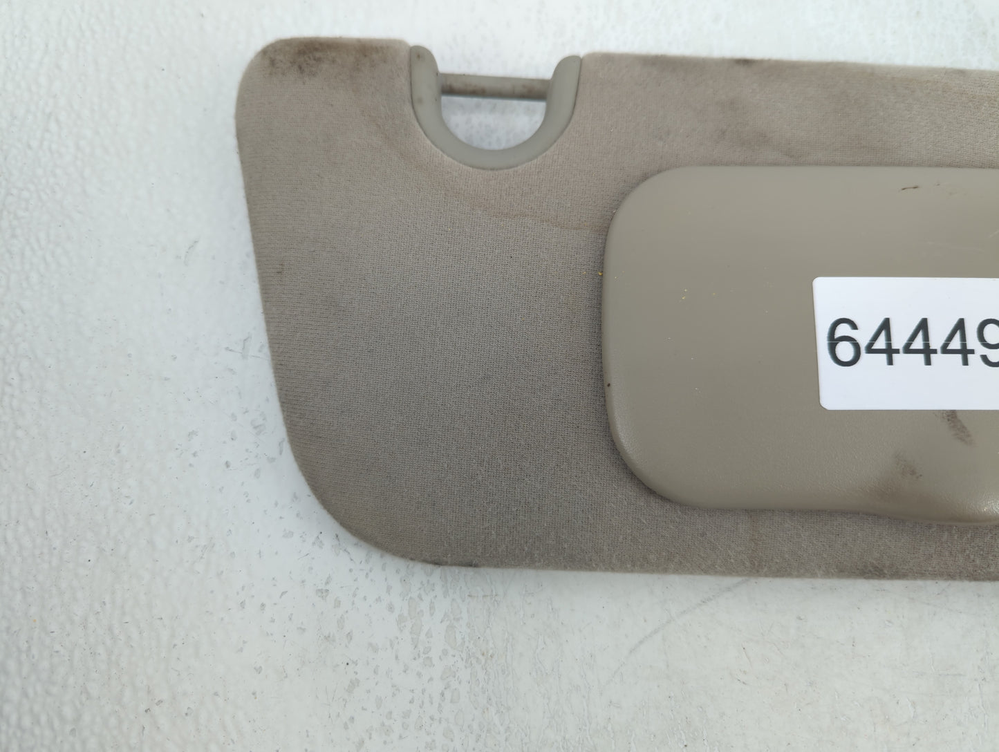 2004-2007 Jeep Liberty Sun Visor Shade Replacement Passenger Right Mirror Fits Fits 2004 2005 2006 2007 OEM Used Auto Parts 