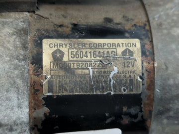 2003-2005 Jeep Liberty Car Starter Motor Solenoid OEM P/N:56041641AG Fits Fits 2003 2004 2005 OEM Used Auto Parts