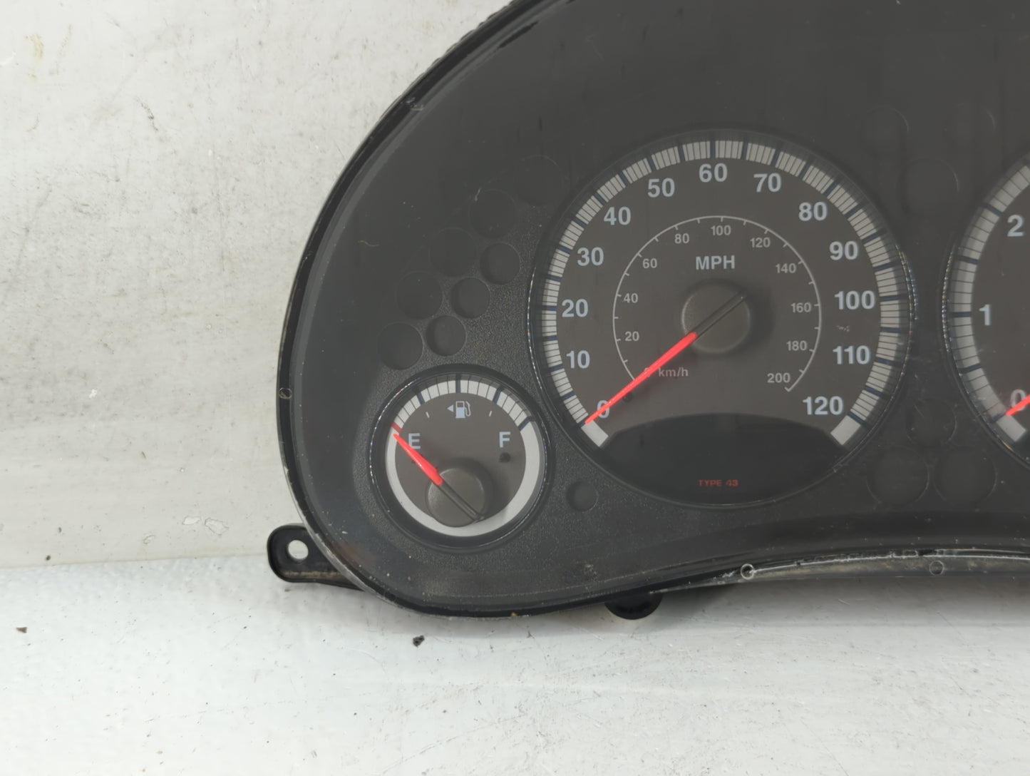 2005 Jeep Liberty Instrument Cluster Speedometer Gauges Miles:1K Fits OEM Used Auto Parts - Oemusedautoparts1.com