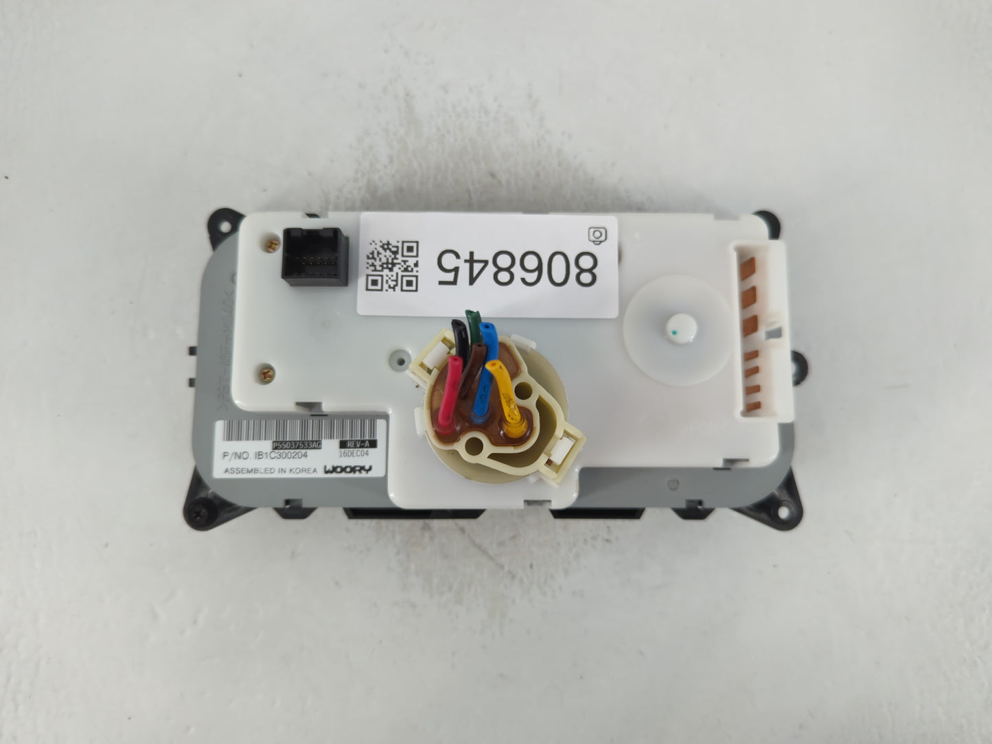 2004-2006 Jeep Liberty Climate Control Module Temperature AC/Heater Replacement Fits Fits 2004 2005 2006 OEM Used Auto Parts