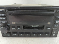 2003-2005 Kia Sedona Radio AM FM Cd Player Receiver Replacement P/N:S434100118 Fits Fits 2003 2004 2005 OEM Used Auto Parts 