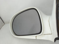 2002-2005 Kia Sedona Driver Left Side View Manual Door Mirror White - Oemusedautoparts1.com