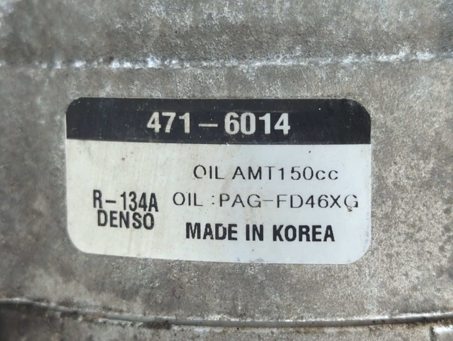 2003-2006 Kia Sorento Air Conditioning A/c Ac Compressor Oem - Oemusedautoparts1.com