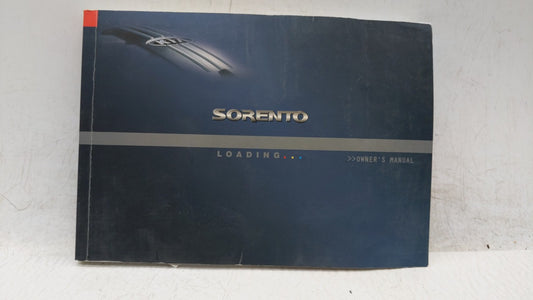 2005 Kia Sorento Owners Manual Book Guide OEM Used Auto Parts - Oemusedautoparts1.com