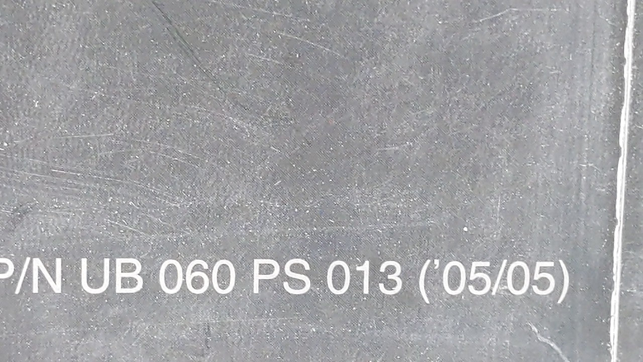 2005 Kia Sorento Owners Manual Book Guide OEM Used Auto Parts - Oemusedautoparts1.com