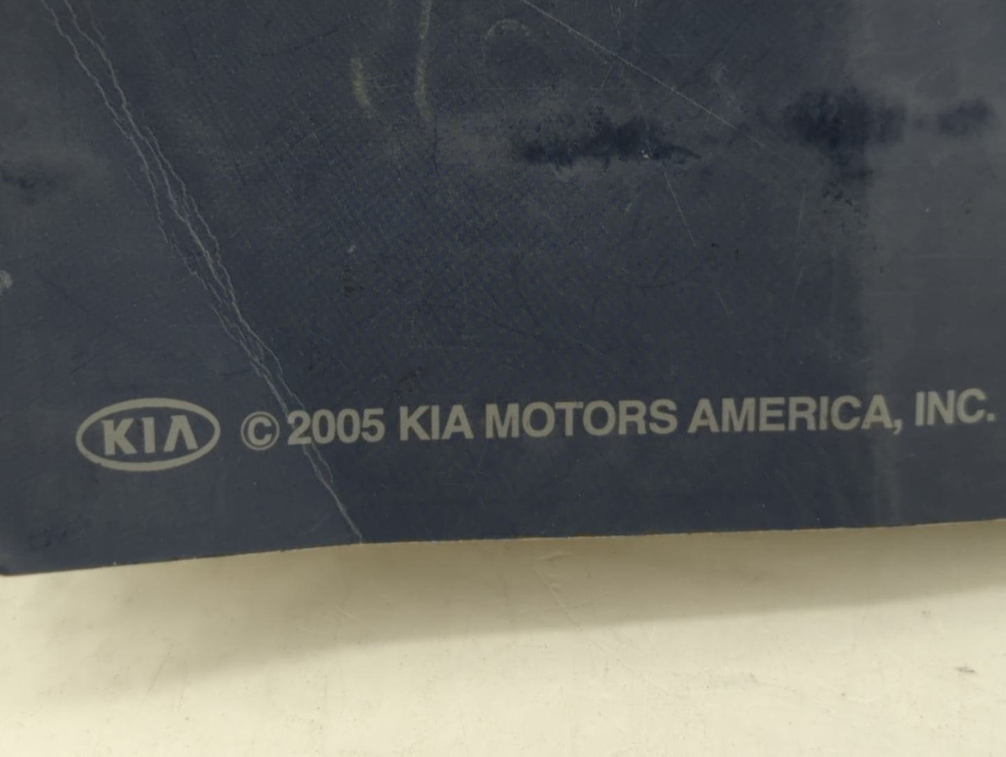 2005 Kia Spectra Owners Manual Book Guide OEM Used Auto Parts - Oemusedautoparts1.com