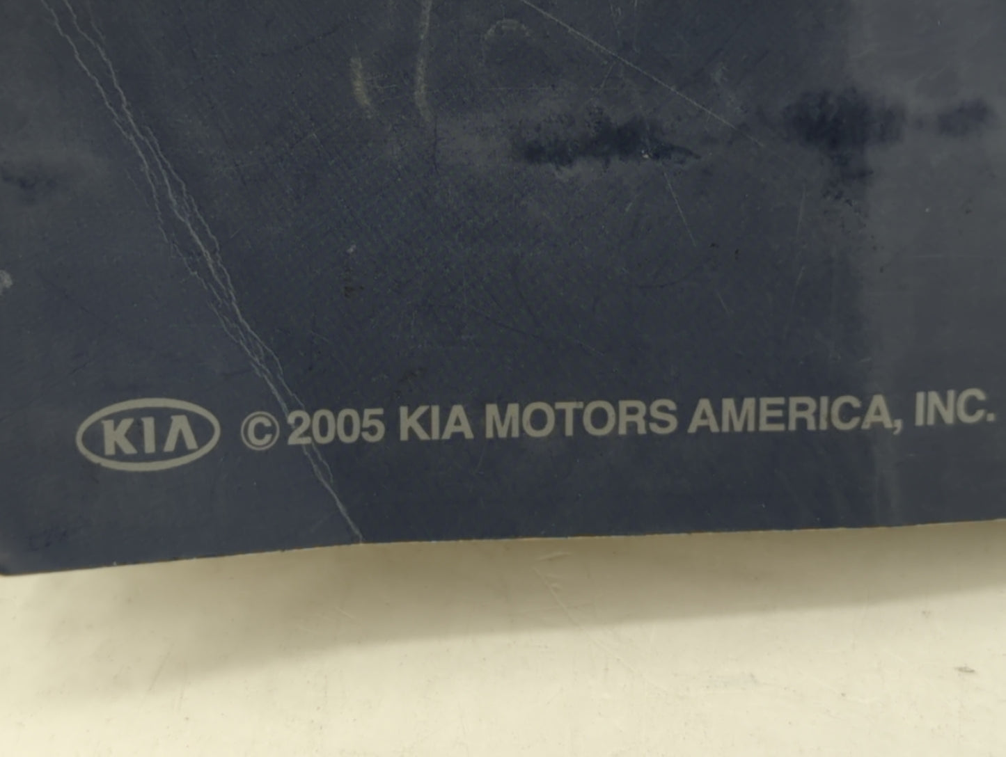 2005 Kia Spectra Owners Manual Book Guide OEM Used Auto Parts - Oemusedautoparts1.com