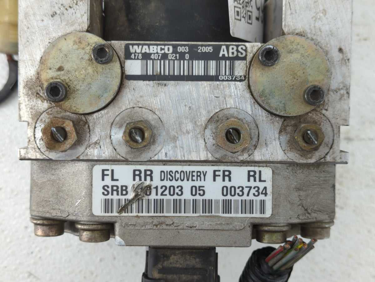 2005 Land Rover Discovery Anti-Lock Brake ABS Pump Module Actuator OEM P/N:4784070210 AEH-227729, SRB001203 Fits OEM Used Au