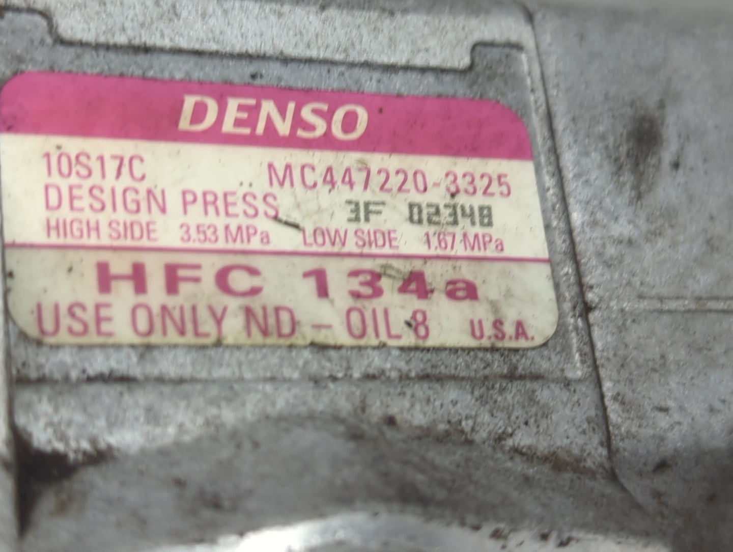 2003-2005 Land Rover Range Rover Air Conditioning A/c Ac Compressor Oem - Oemusedautoparts1.com