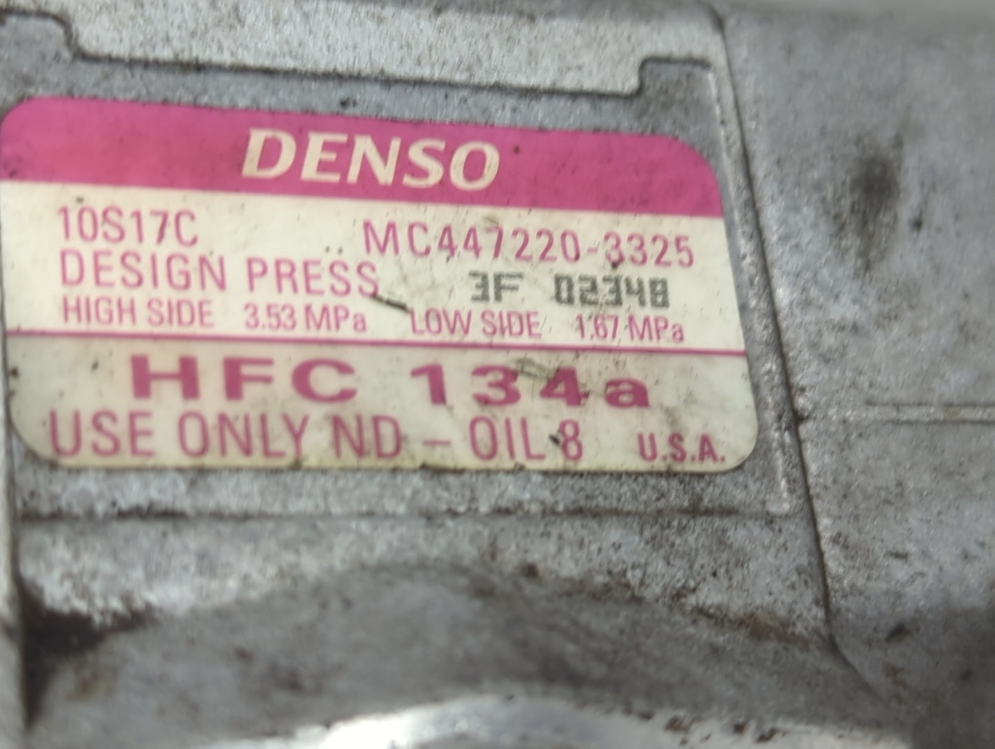 2003-2005 Land Rover Range Rover Air Conditioning A/c Ac Compressor Oem - Oemusedautoparts1.com