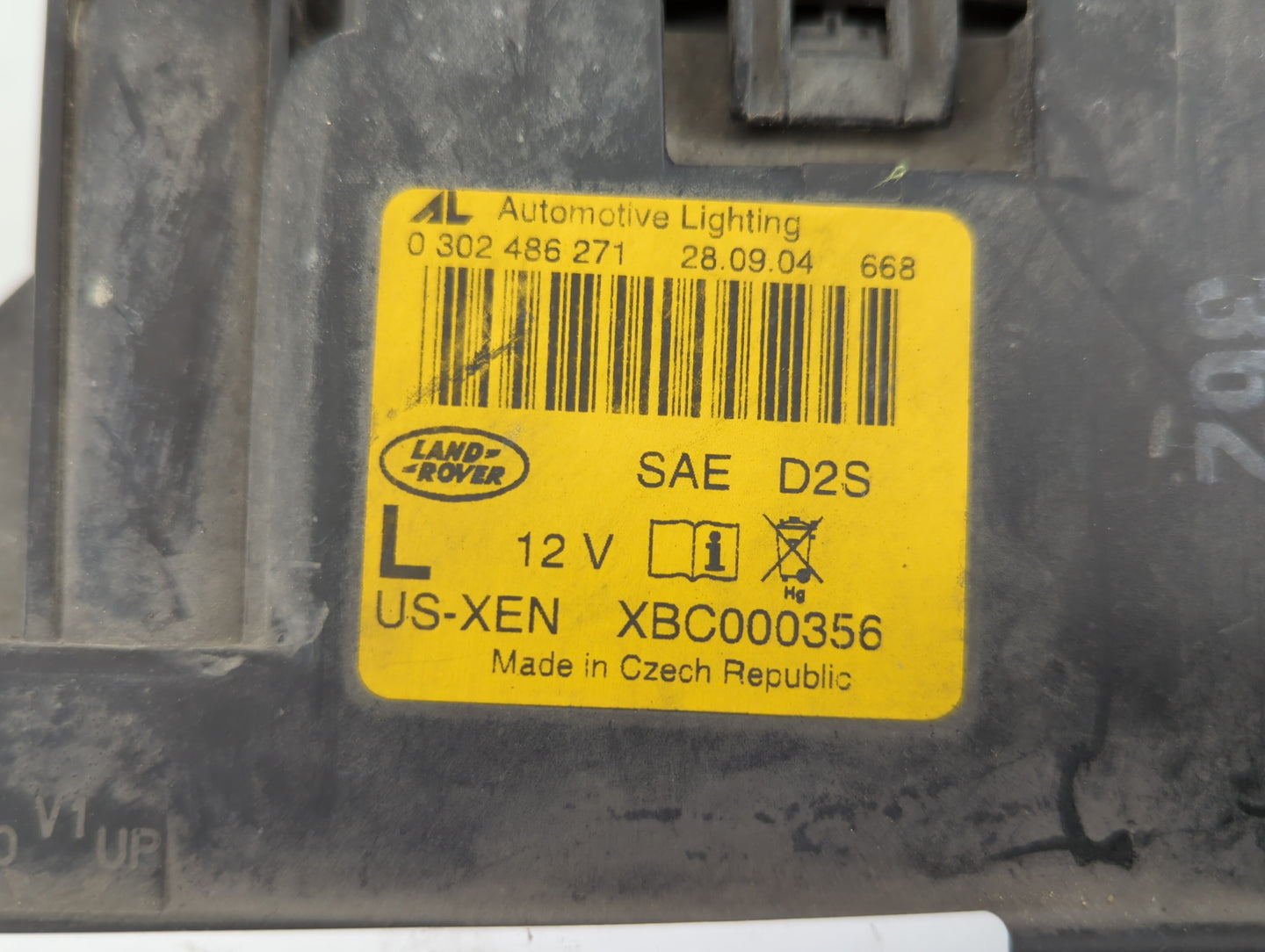 2003 Land Rover Range Rover Passenger Right Oem Head Light Headlight Lamp - Oemusedautoparts1.com