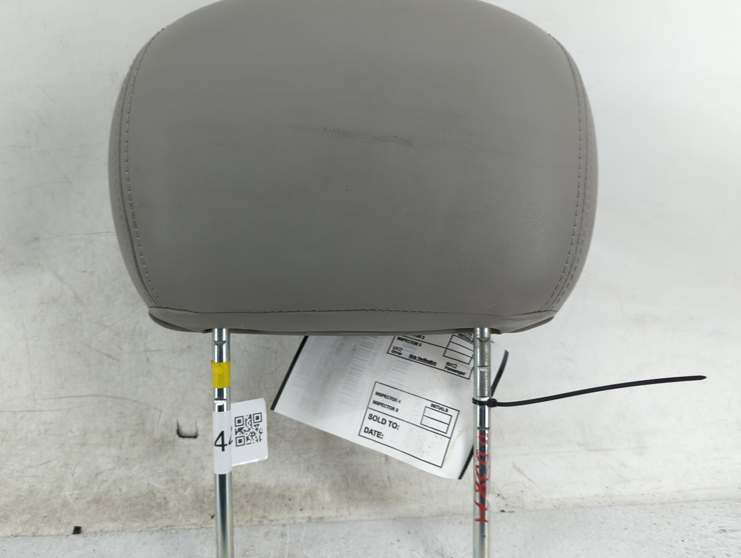 Land Rover Range Rover Evoque Headrest Head Rest Front Driver Seat Gray - Oemusedautoparts1.com
