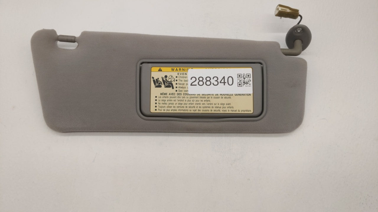 2005 Lexus Es300 Sun Visor Shade Replacement Passenger Right Mirror Fits Fits 2006 OEM Used Auto Parts - Oemusedautoparts1.c