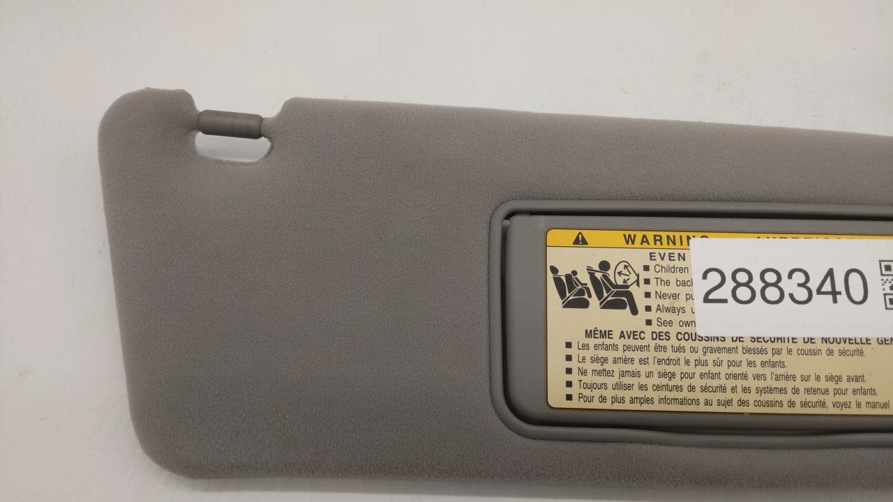 2005 Lexus Es300 Sun Visor Shade Replacement Passenger Right Mirror Fits Fits 2006 OEM Used Auto Parts - Oemusedautoparts1.c