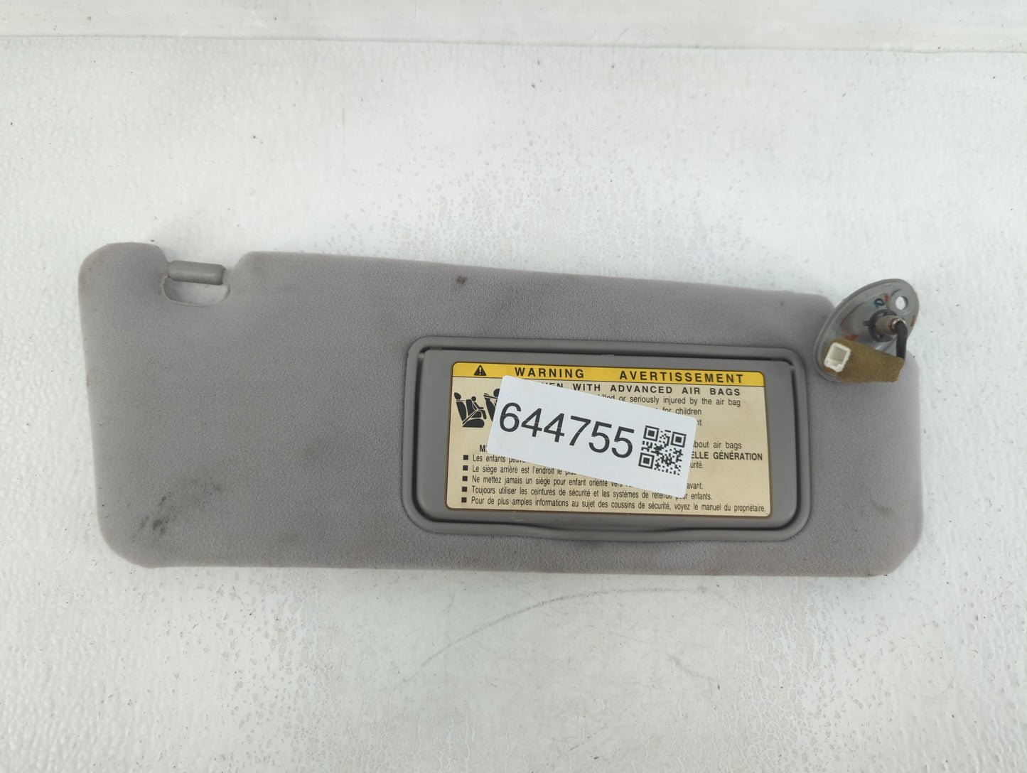 2005 Lexus Es300 Sun Visor Shade Replacement Passenger Right Mirror Fits Fits 2006 OEM Used Auto Parts - Oemusedautoparts1.c