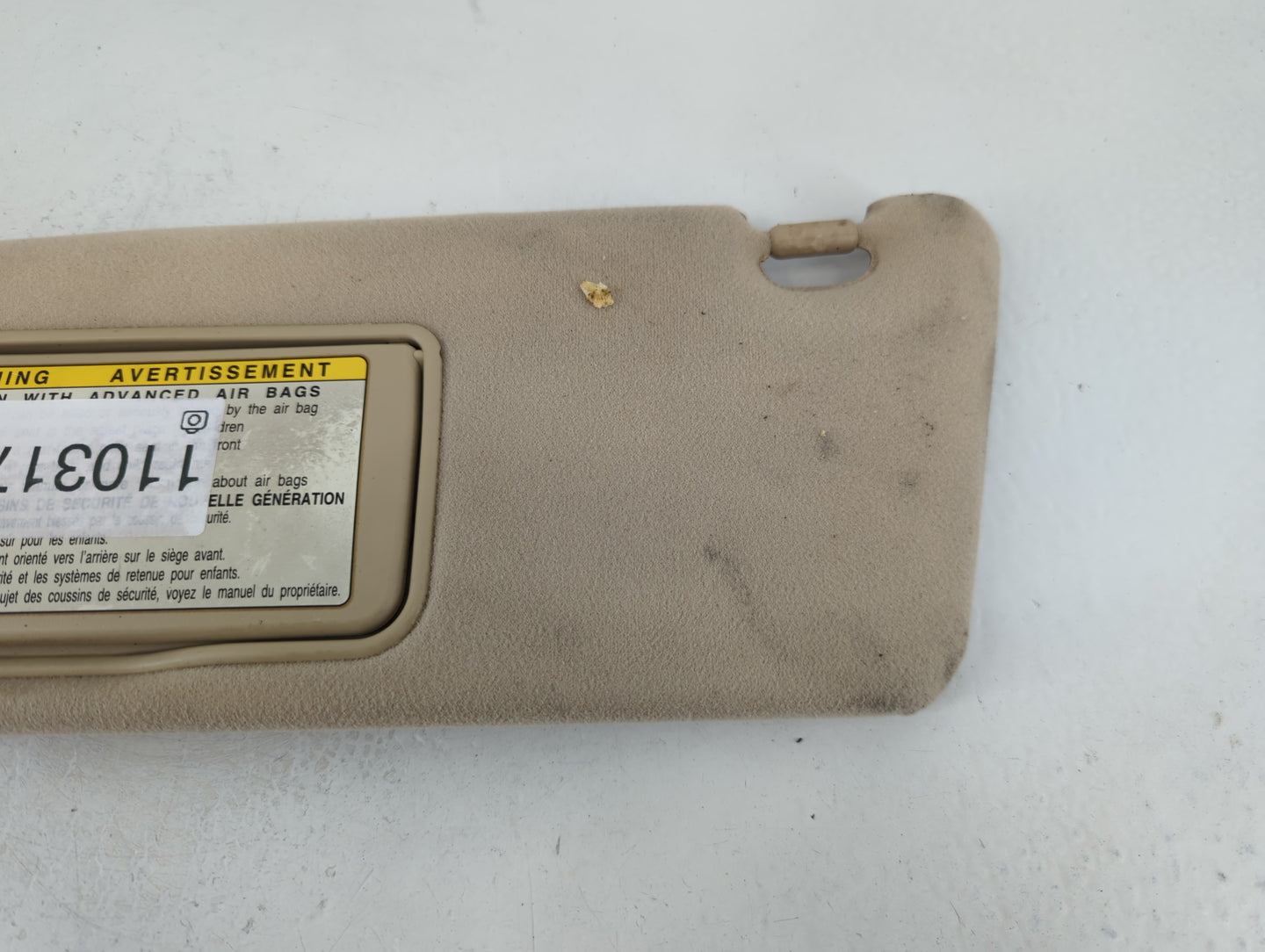 2005-2006 Lexus Es330 Sun Visor Shade Replacement Driver Left Mirror Fits Fits 2005 2006 OEM Used Auto Parts - Oemusedautopa