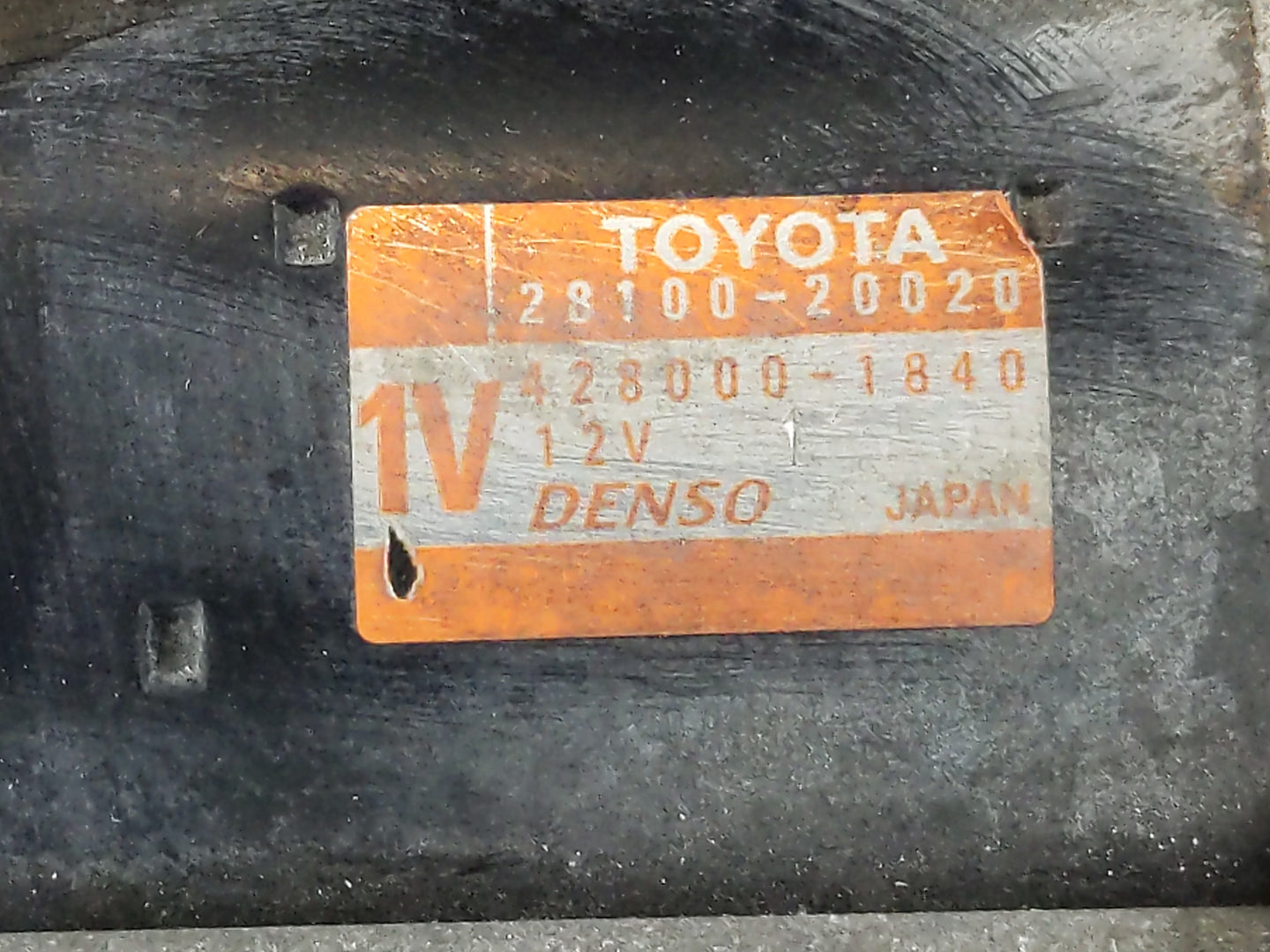 2004-2006 Lexus Es330 Car Starter Motor Solenoid OEM P/N:423000-1840 28100-20020 Fits OEM Used Auto Parts - Oemusedautoparts