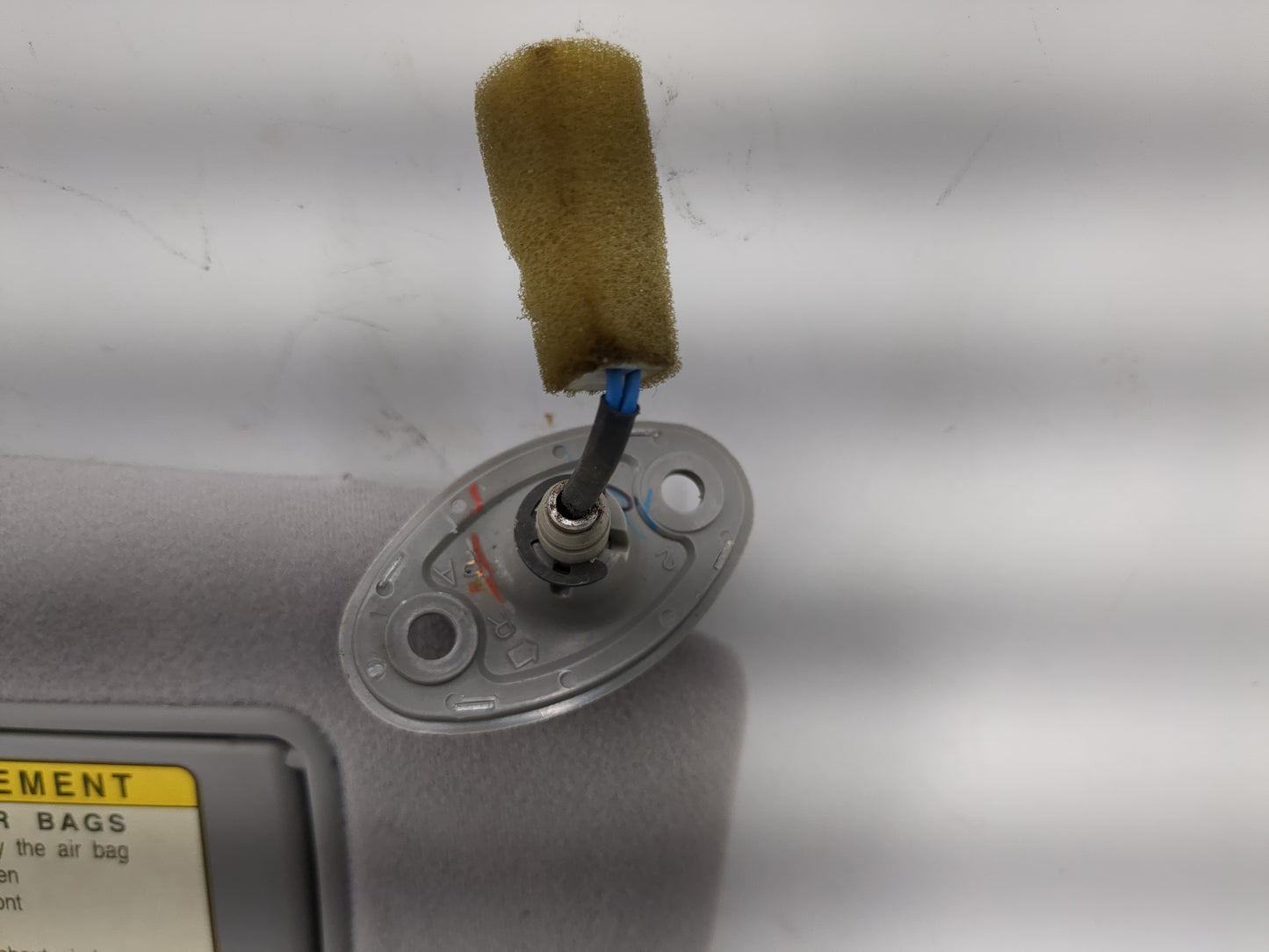 2005-2006 Lexus Es330 Sun Visor Shade Replacement Passenger Right Mirror Fits Fits 2005 2006 OEM Used Auto Parts - Oemusedau