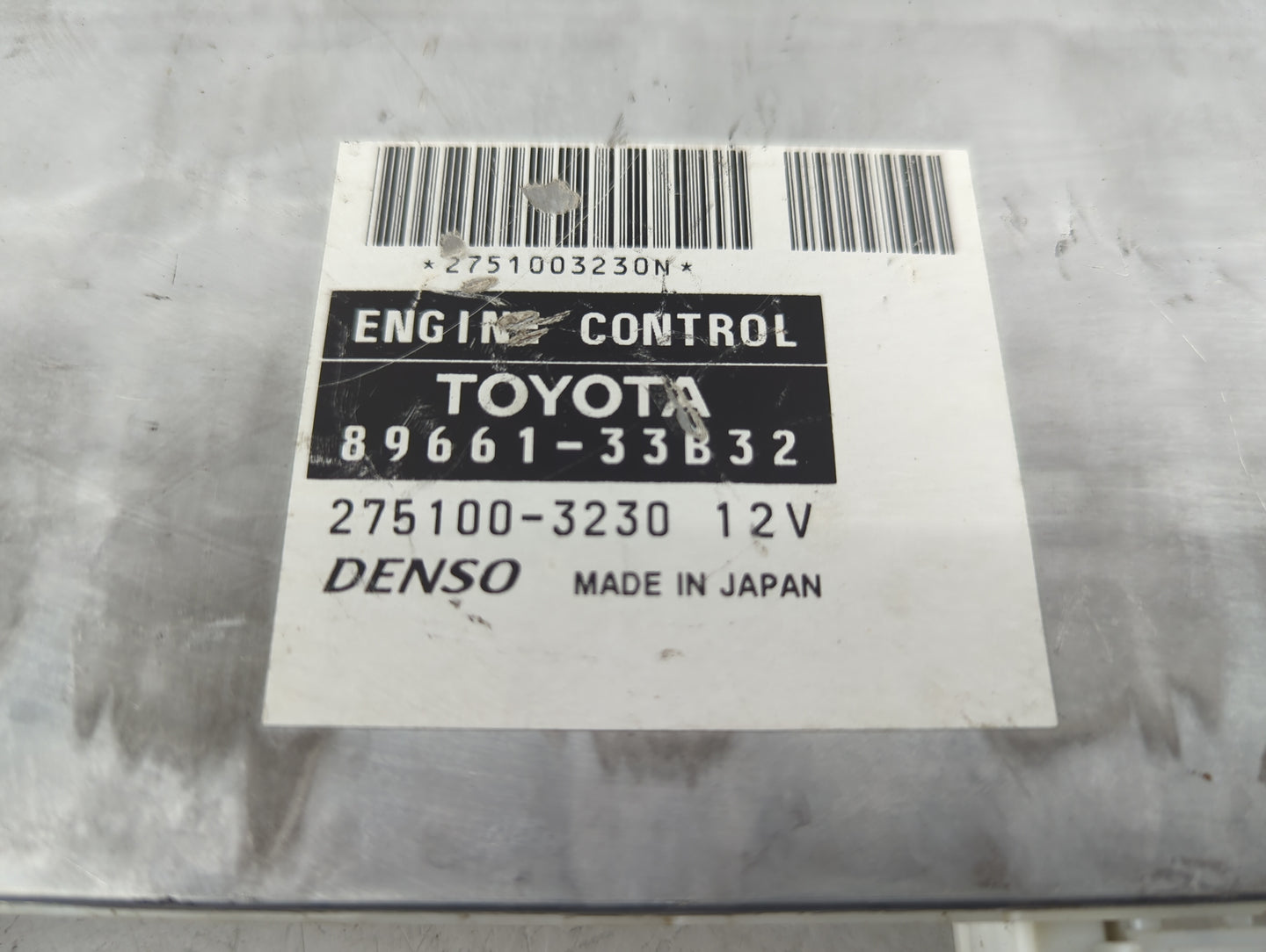 2004-2005 Lexus Es330 PCM Engine Control Computer ECU ECM PCU OEM P/N:275100-3230 89661-33B32 Fits Fits 2004 2005 OEM Used A