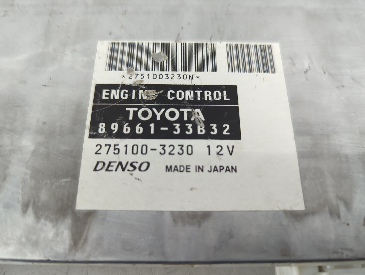 2004-2005 Lexus Es330 PCM Engine Control Computer ECU ECM PCU OEM P/N:275100-3230 89661-33B32 Fits Fits 2004 2005 OEM Used A