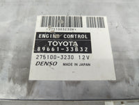 2004-2005 Lexus Es330 PCM Engine Control Computer ECU ECM PCU OEM P/N:275100-3230 89661-33B32 Fits Fits 2004 2005 OEM Used A