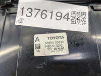 2004-2006 Lexus Es330 Climate Control Module Temperature AC/Heater Replacement P/N:146570-3212 55900-33890 Fits OEM Used Aut