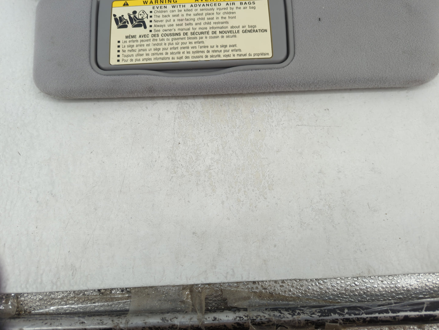 2005 Lexus Es330 Sun Visor Shade Replacement Driver Left Mirror Fits OEM Used Auto Parts - Oemusedautoparts1.com
