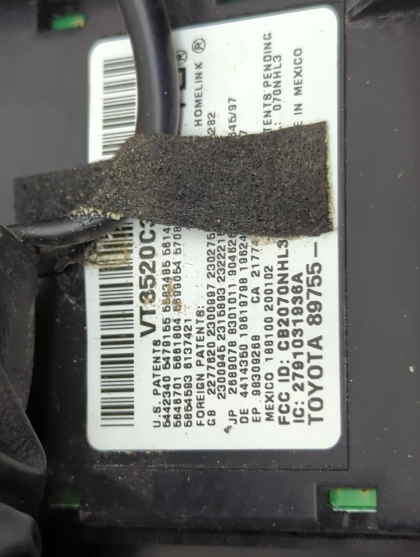 2005-2006 Lexus Es330 Overhead Roof Console - Oemusedautoparts1.com