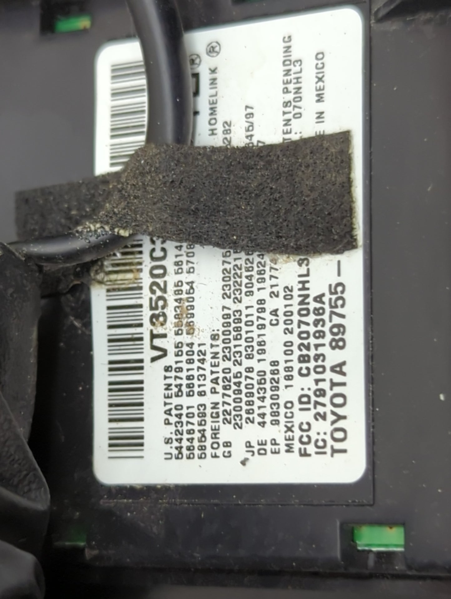 2005-2006 Lexus Es330 Overhead Roof Console - Oemusedautoparts1.com