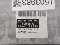 2004-2005 Lexus Es330 PCM Engine Control Computer ECU ECM PCU OEM P/N:89661-33B30 275100-0551 Fits 2004 2005 OEM Used Auto P