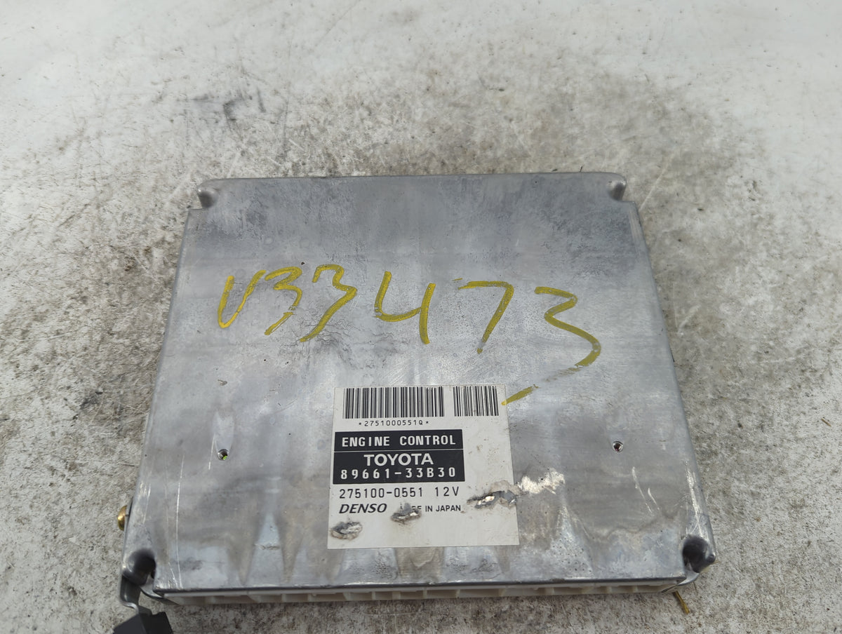 2004-2005 Lexus Es330 PCM Engine Control Computer ECU ECM PCU OEM P/N:89661-33B30 275100-0551 Fits 2004 2005 OEM Used Auto P