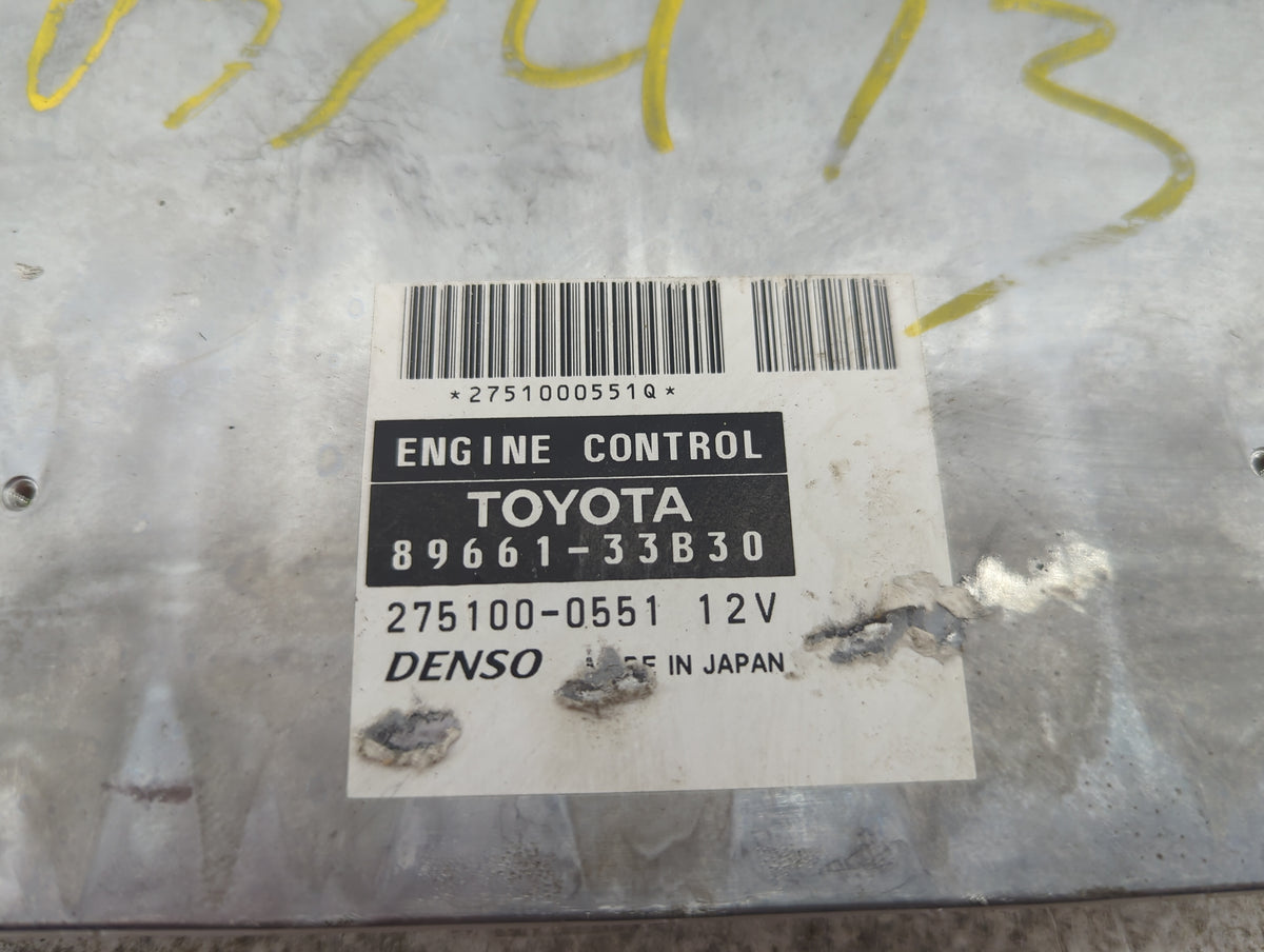 2004-2005 Lexus Es330 PCM Engine Control Computer ECU ECM PCU OEM P/N:89661-33B30 275100-0551 Fits 2004 2005 OEM Used Auto P