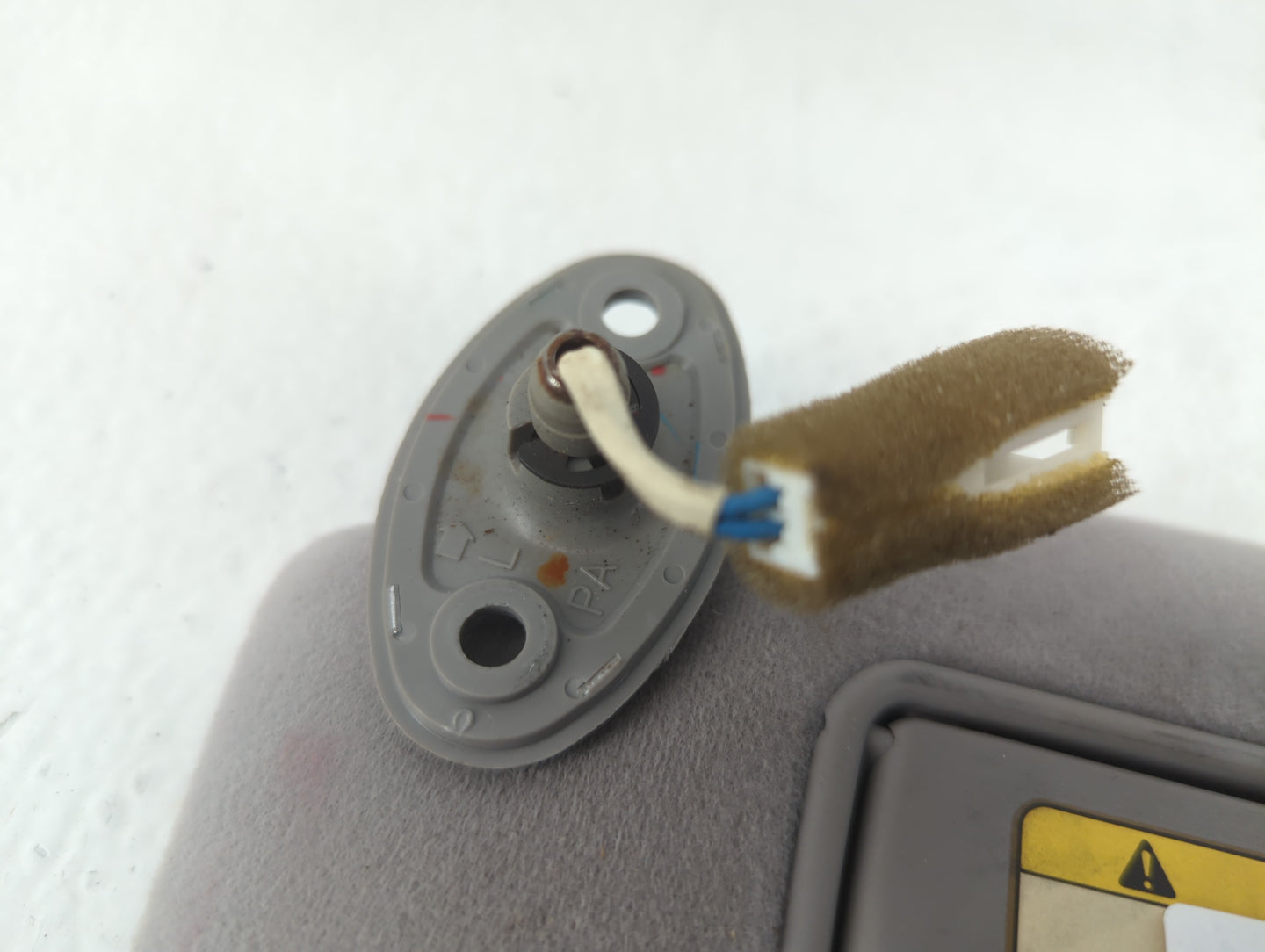 2005-2006 Lexus Es330 Sun Visor Shade Replacement Driver Left Mirror Fits Fits 2005 2006 OEM Used Auto Parts - Oemusedautopa