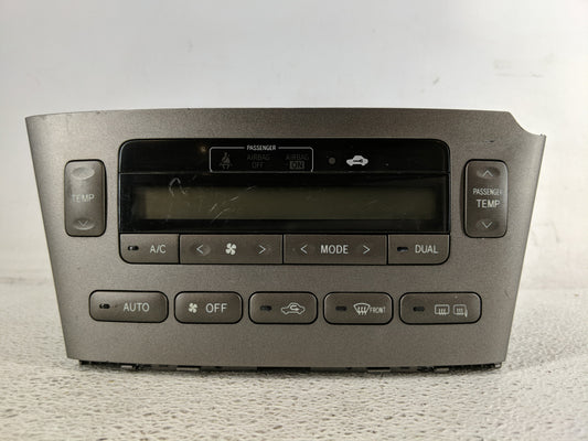 2005 Lexus Es350 Climate Control Module Temperature AC/Heater Replacement P/N:55900-33A00 Fits Fits 2004 2006 OEM Used Auto 